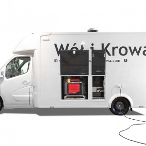 продуктовый грузовик Krowa i Wół