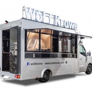 продуктовый грузовик Krowa i Wół